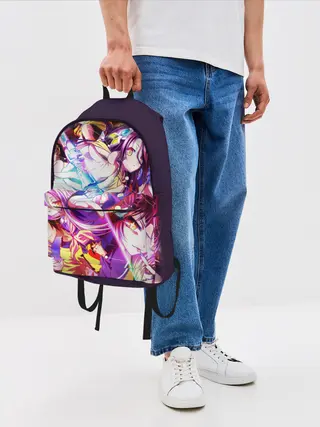 Рюкзак джинсовый / Аниме ферзь