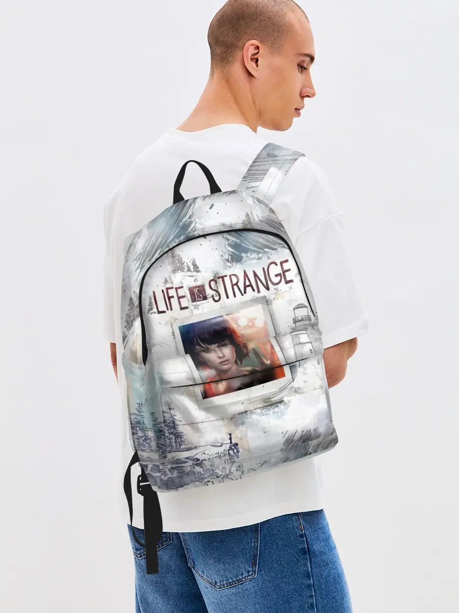 Рюкзак джинсовый / Max. Life is Strange.