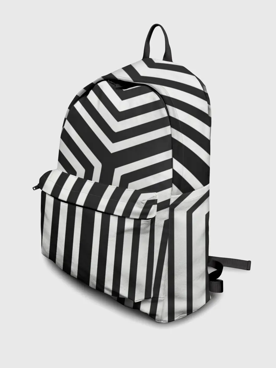 Рюкзак джинсовый / Кибер Зебра