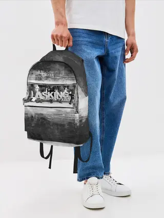 Рюкзак джинсовый / Asking Alexandria
