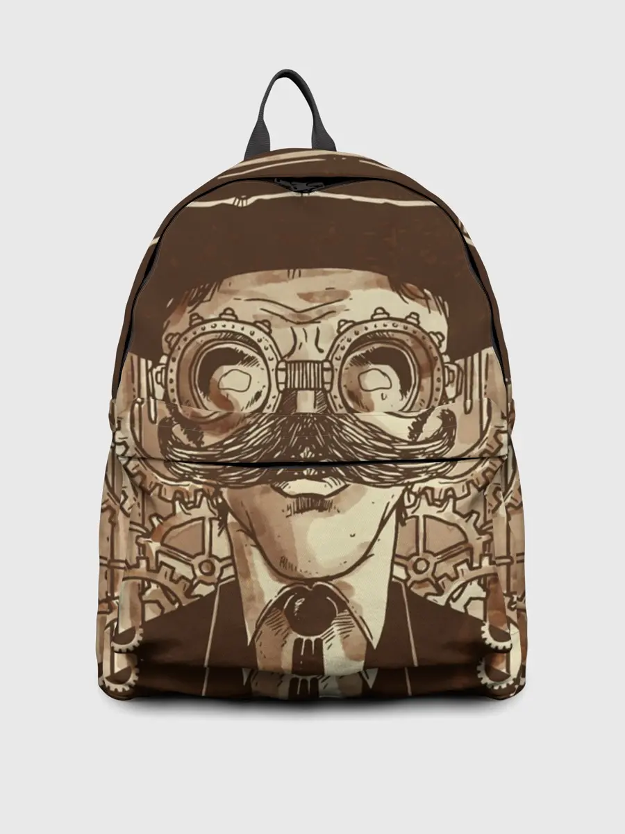 Рюкзак джинсовый / Стимпанк