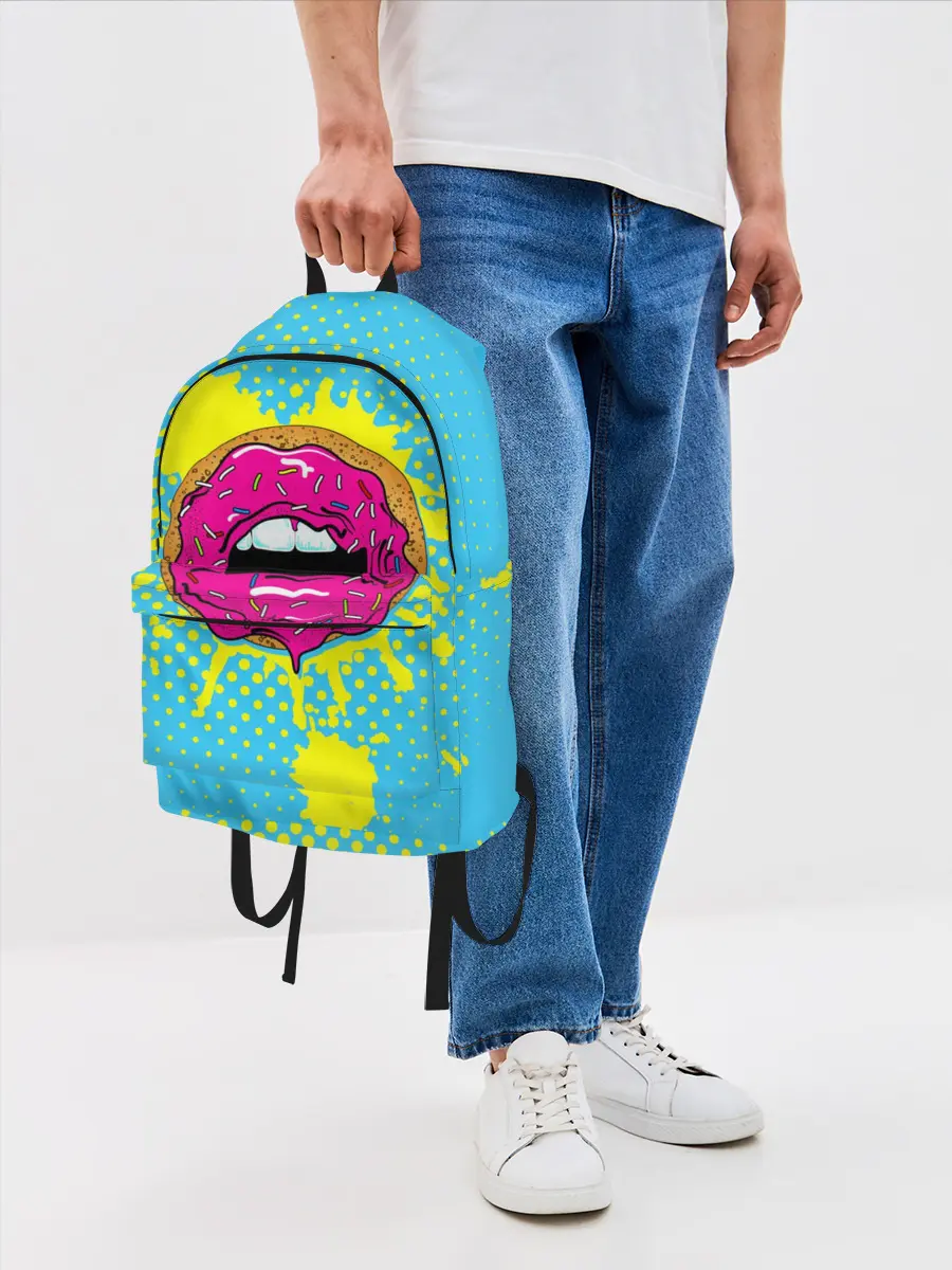 Рюкзак джинсовый / Donut lips