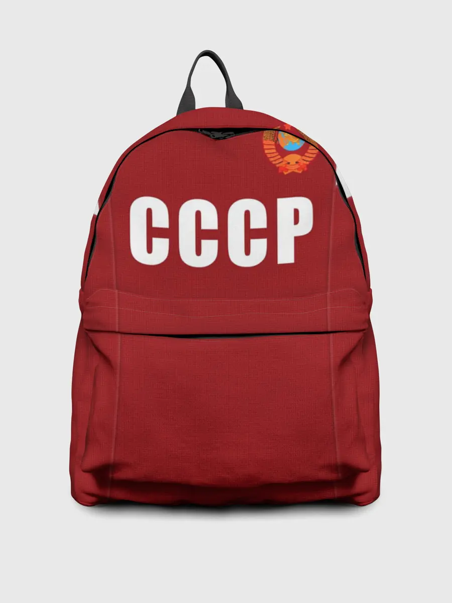 Рюкзак джинсовый / Лев Яшин ретро #2