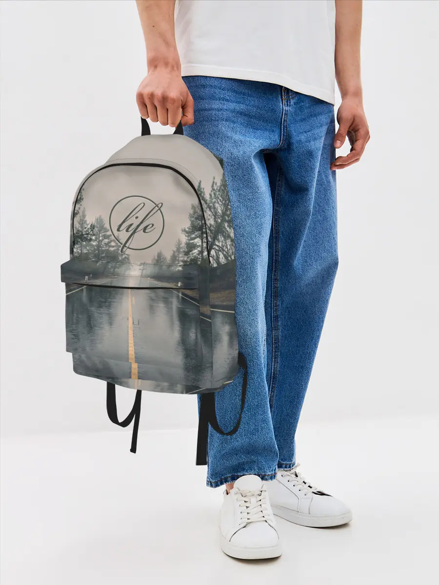 Рюкзак джинсовый / Life