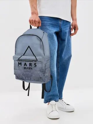Рюкзак джинсовый / 30 Seconds to Mars