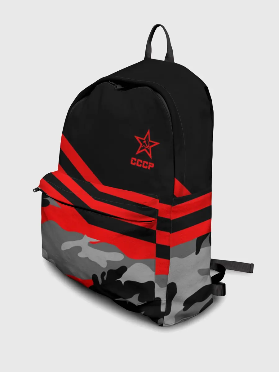 Рюкзак джинсовый / Камуфляж СССР
