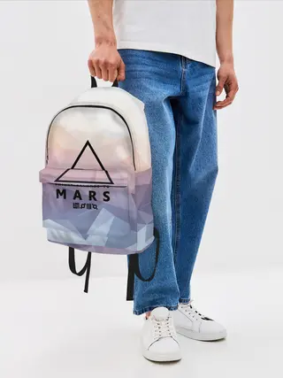 Рюкзак джинсовый / 30 Seconds to Mars