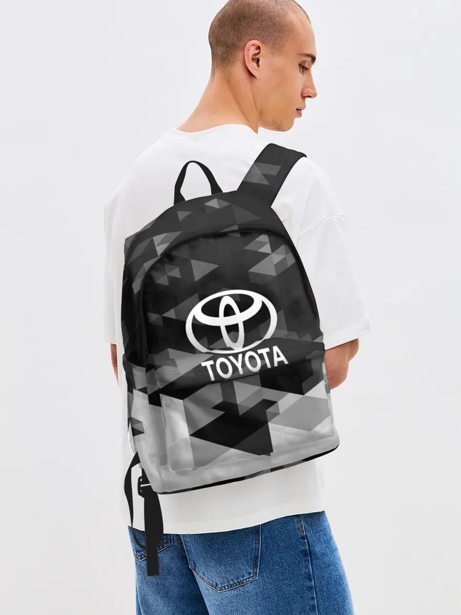 Рюкзак джинсовый / Toyota sport geometry