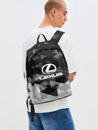 Рюкзак джинсовый / Lexus sport geometry