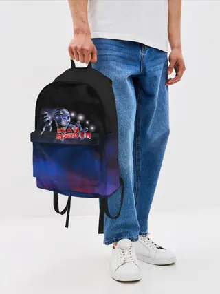 Рюкзак джинсовый / Iron Maiden