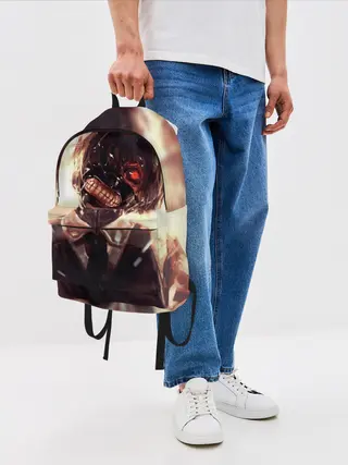 Рюкзак джинсовый / Tokyo Ghoul