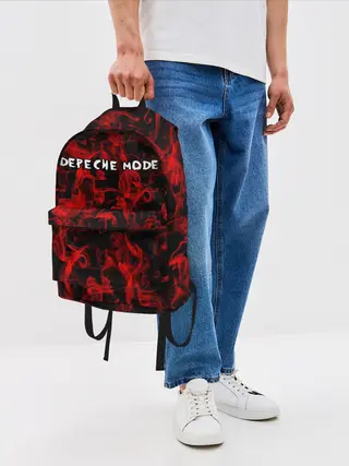 Рюкзак джинсовый / Depeche Mode