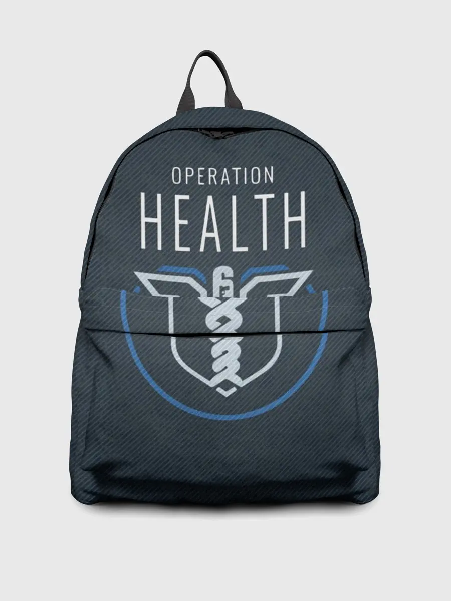 Рюкзак джинсовый / Operation health