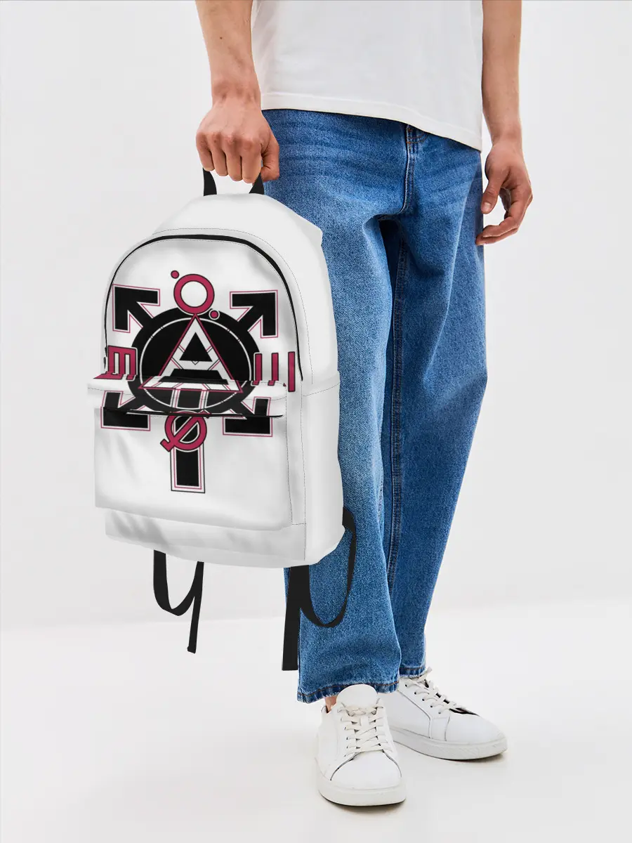 Рюкзак джинсовый / 30 seconds to Mars