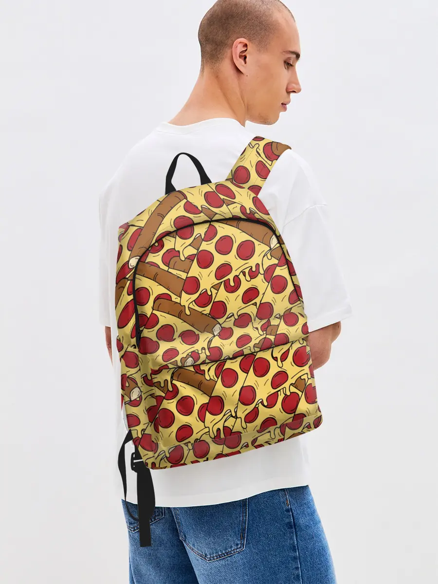 Рюкзак джинсовый / Pizza