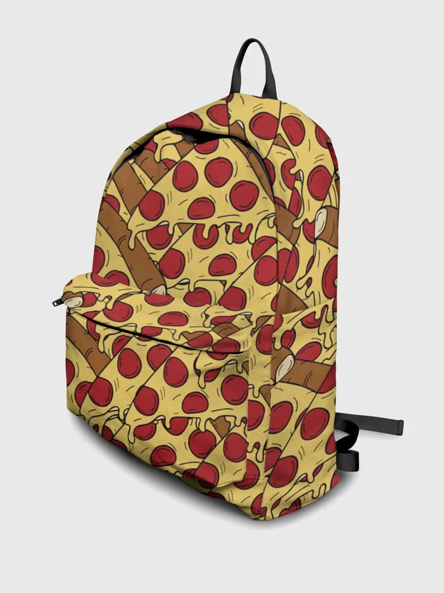 Рюкзак джинсовый / Pizza