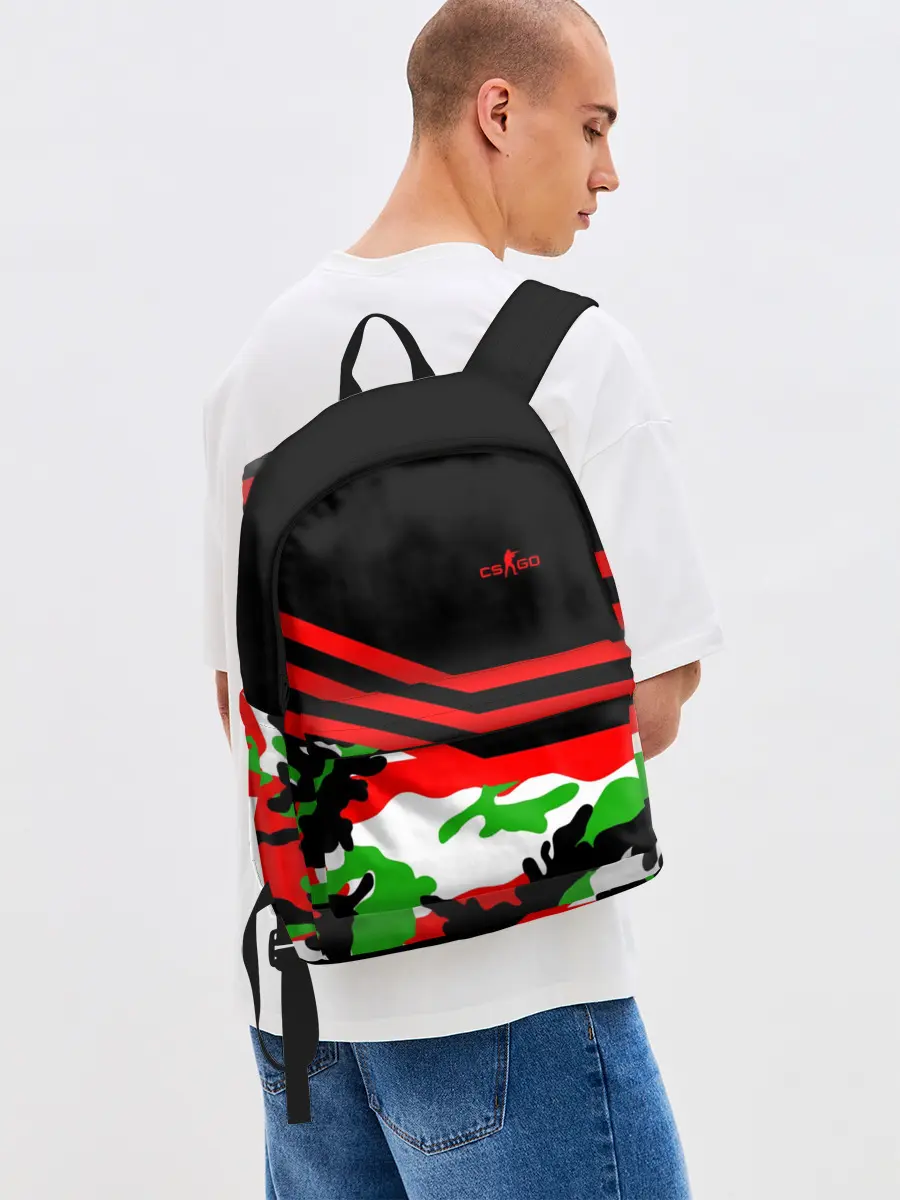 Рюкзак джинсовый / Камуфляж CS:GO