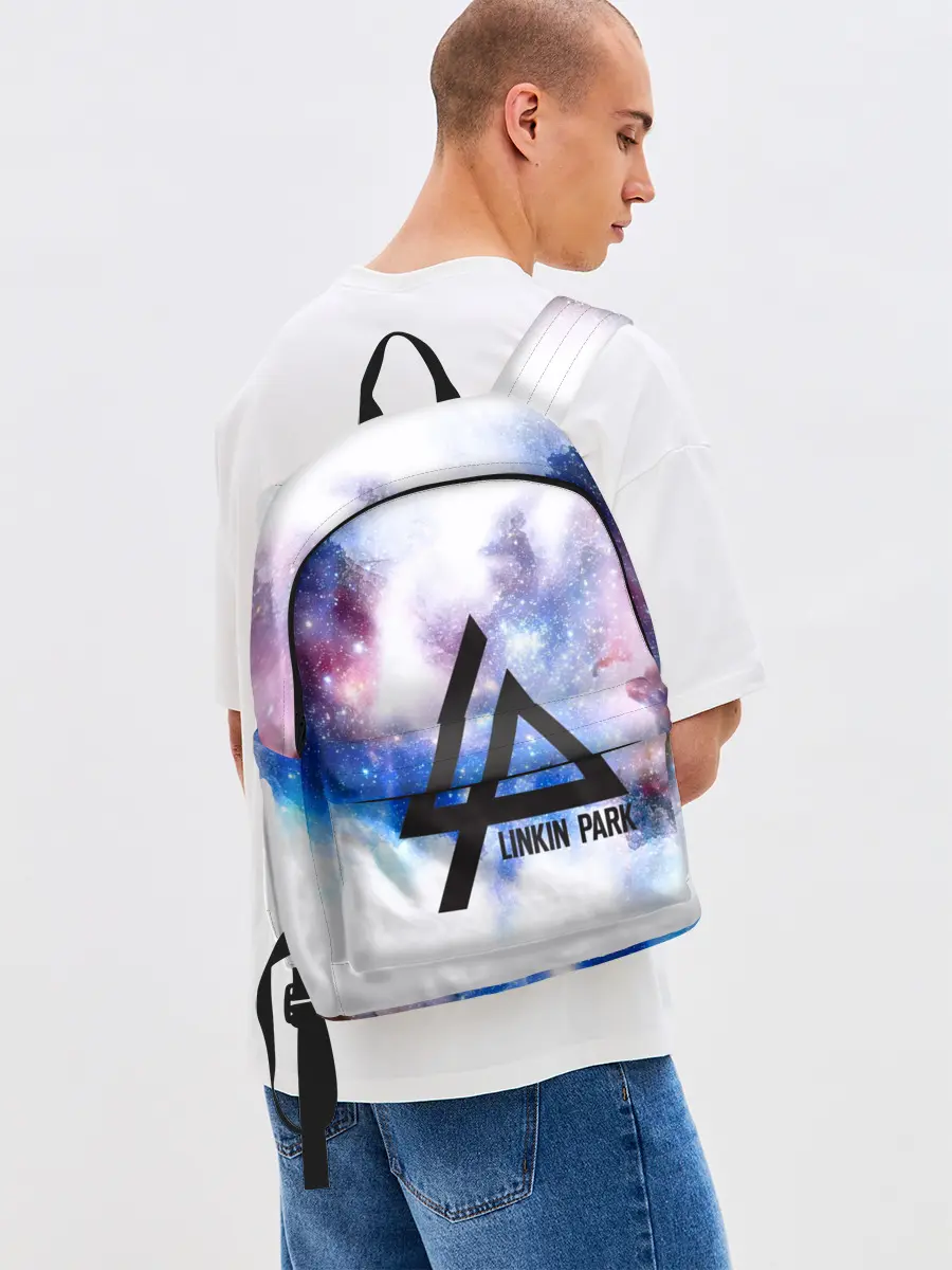 Рюкзак джинсовый / Linkin park