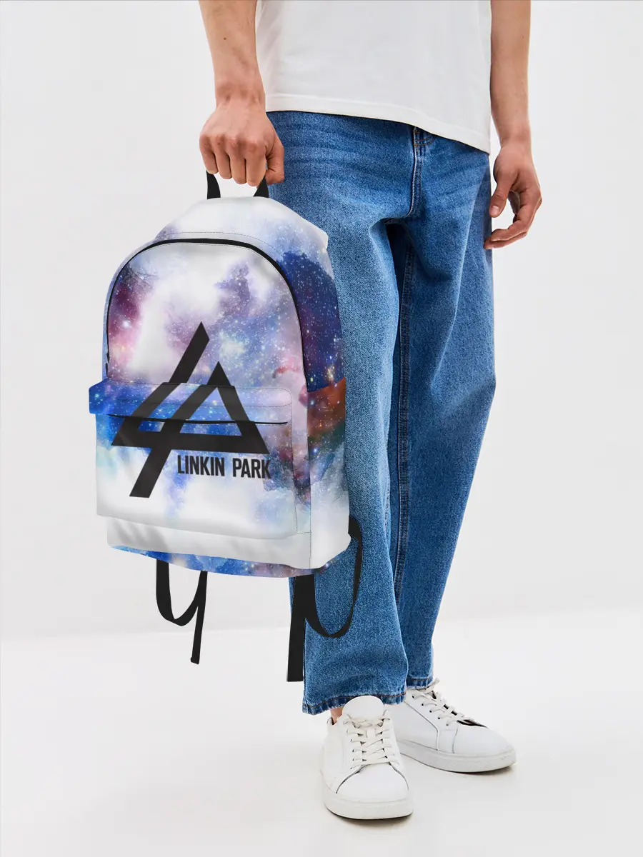 Рюкзак джинсовый / Linkin park