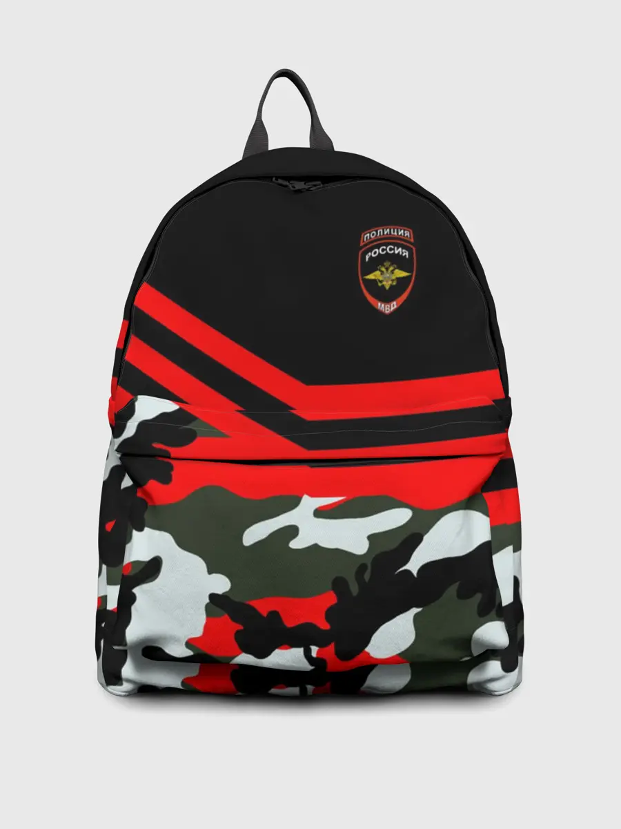 Рюкзак джинсовый / Камуфляж Полиция