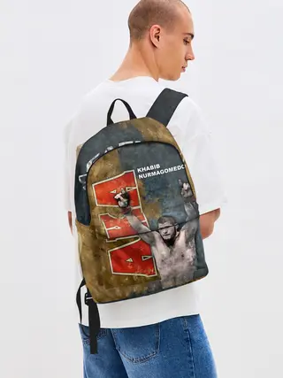 Рюкзак джинсовый / Хабиб Нурмагомедов