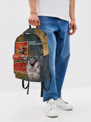Рюкзак джинсовый / Хабиб Нурмагомедов
