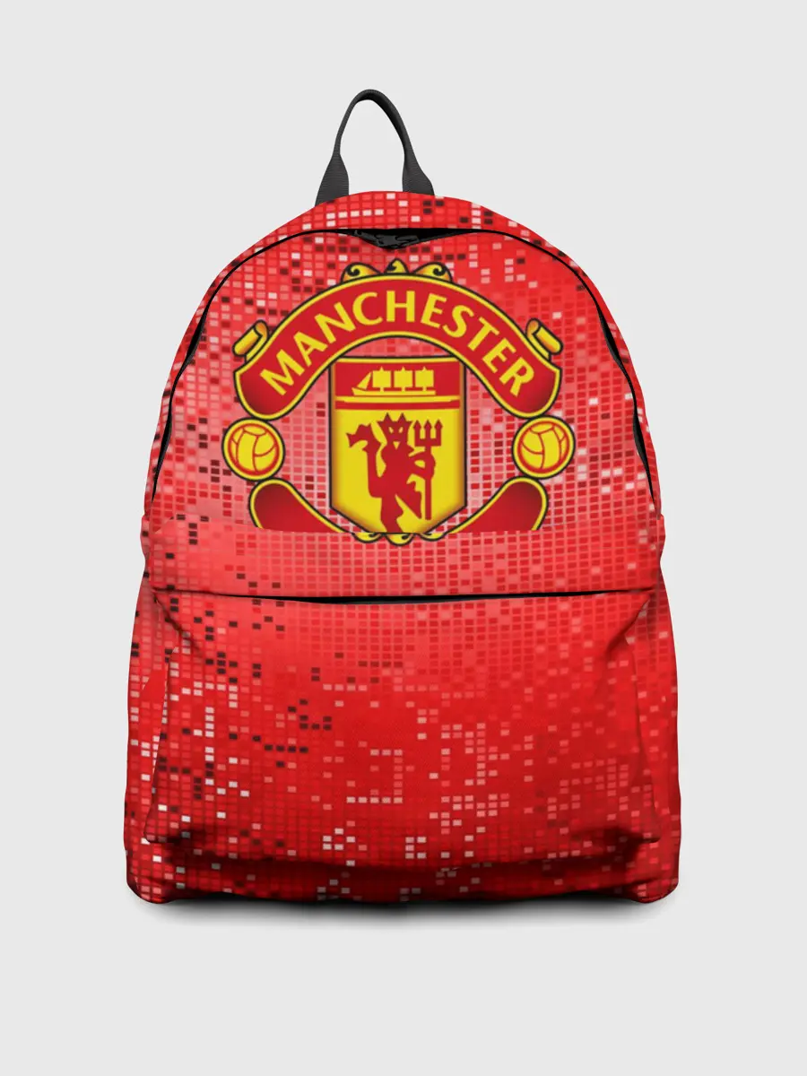 Рюкзак джинсовый / ФК Манчестер Юнайтед