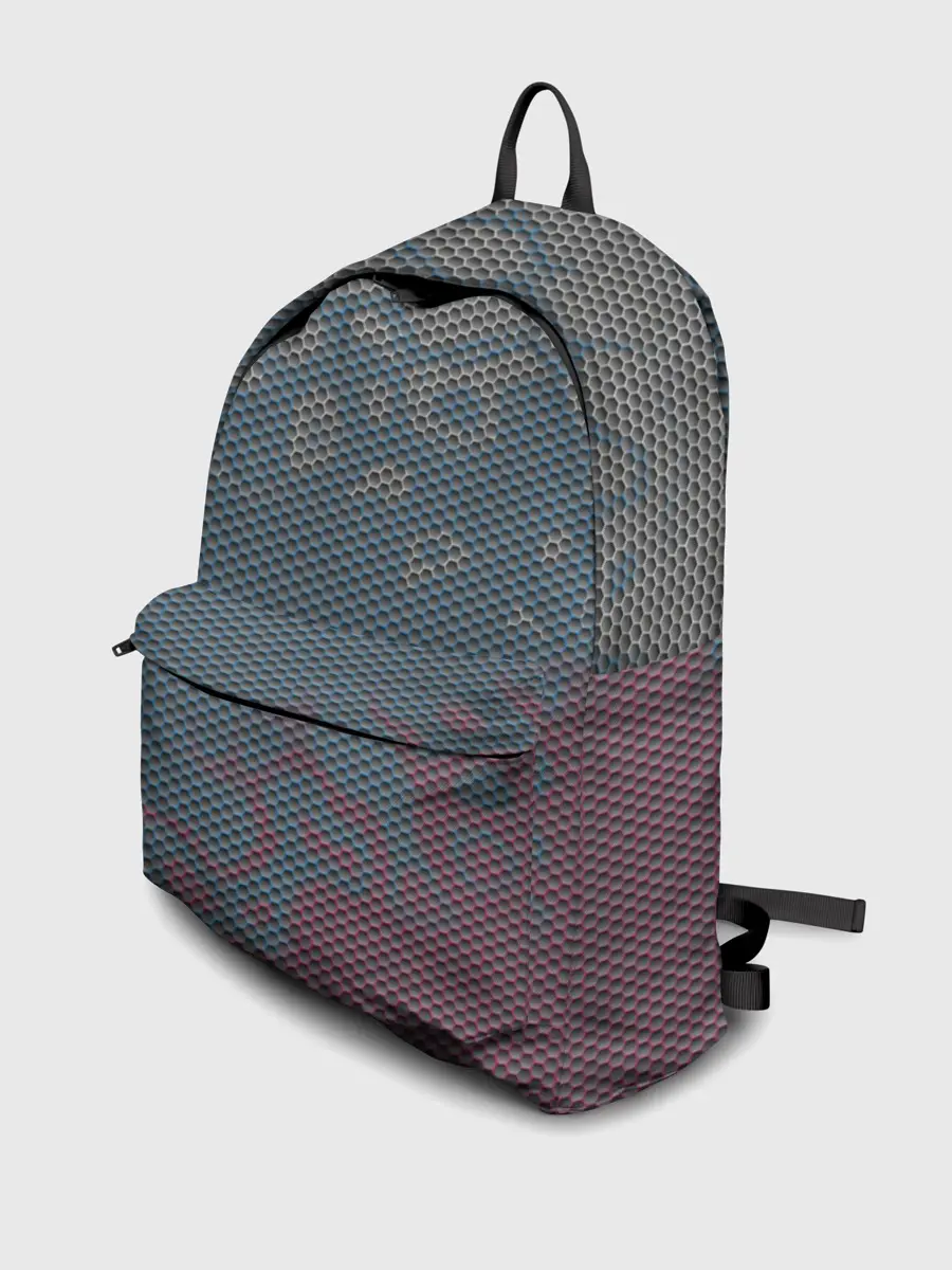 Рюкзак джинсовый / Hexagon Триколор