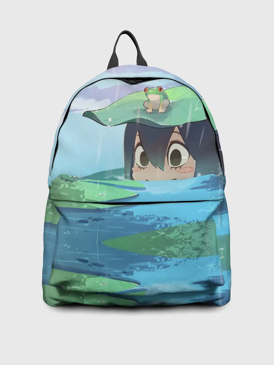 Рюкзак джинсовый / Тсую Асуи прячется под водой