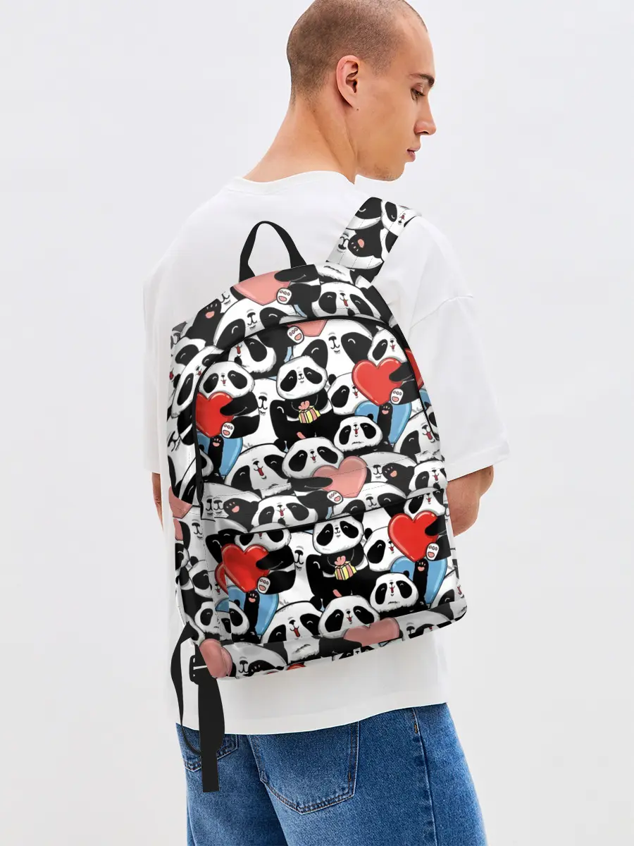 Рюкзак джинсовый / Funny Panda