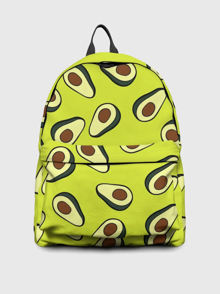 Рюкзак джинсовый / Авокадо