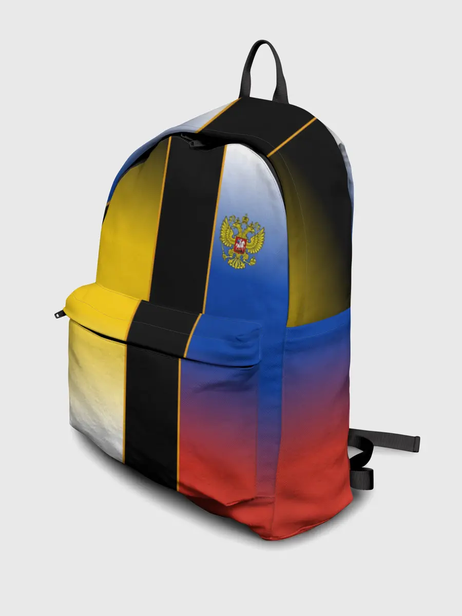 Рюкзак джинсовый / Флаги Российской Империи