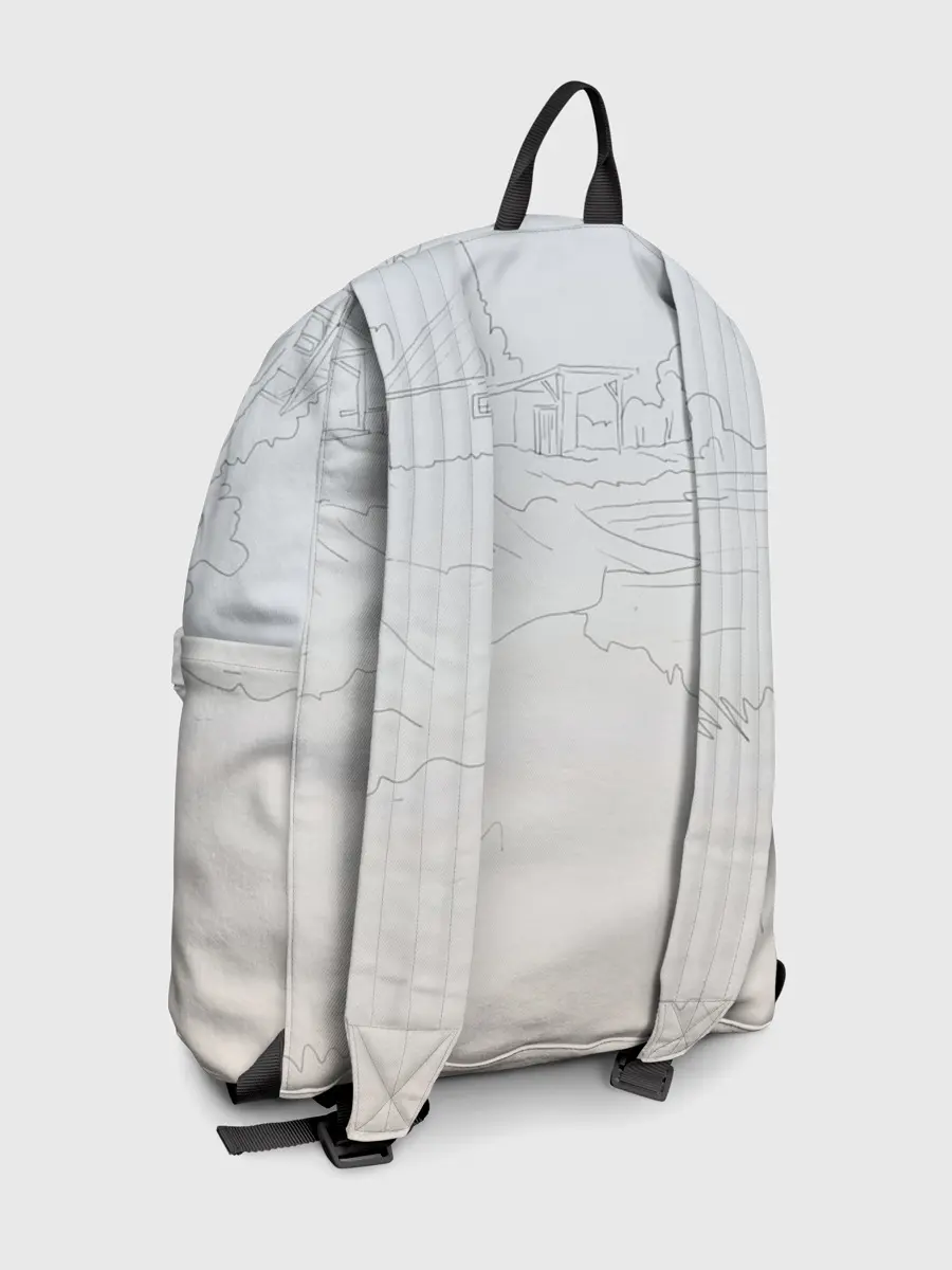 Рюкзак джинсовый / Парень с контроллером