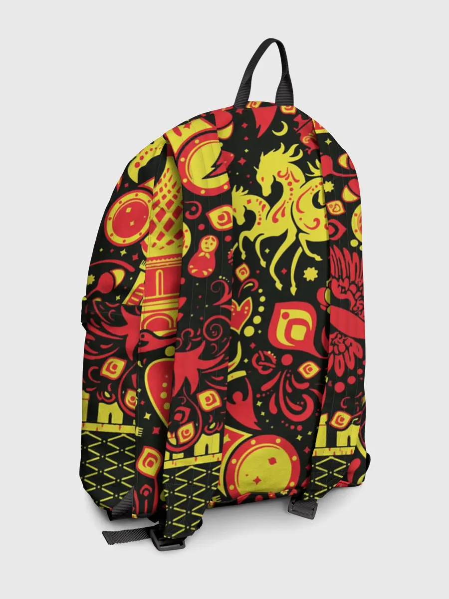 Рюкзак джинсовый / Орнамент - Россия