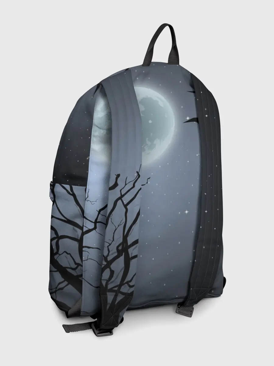 Рюкзак джинсовый / Котик-готик