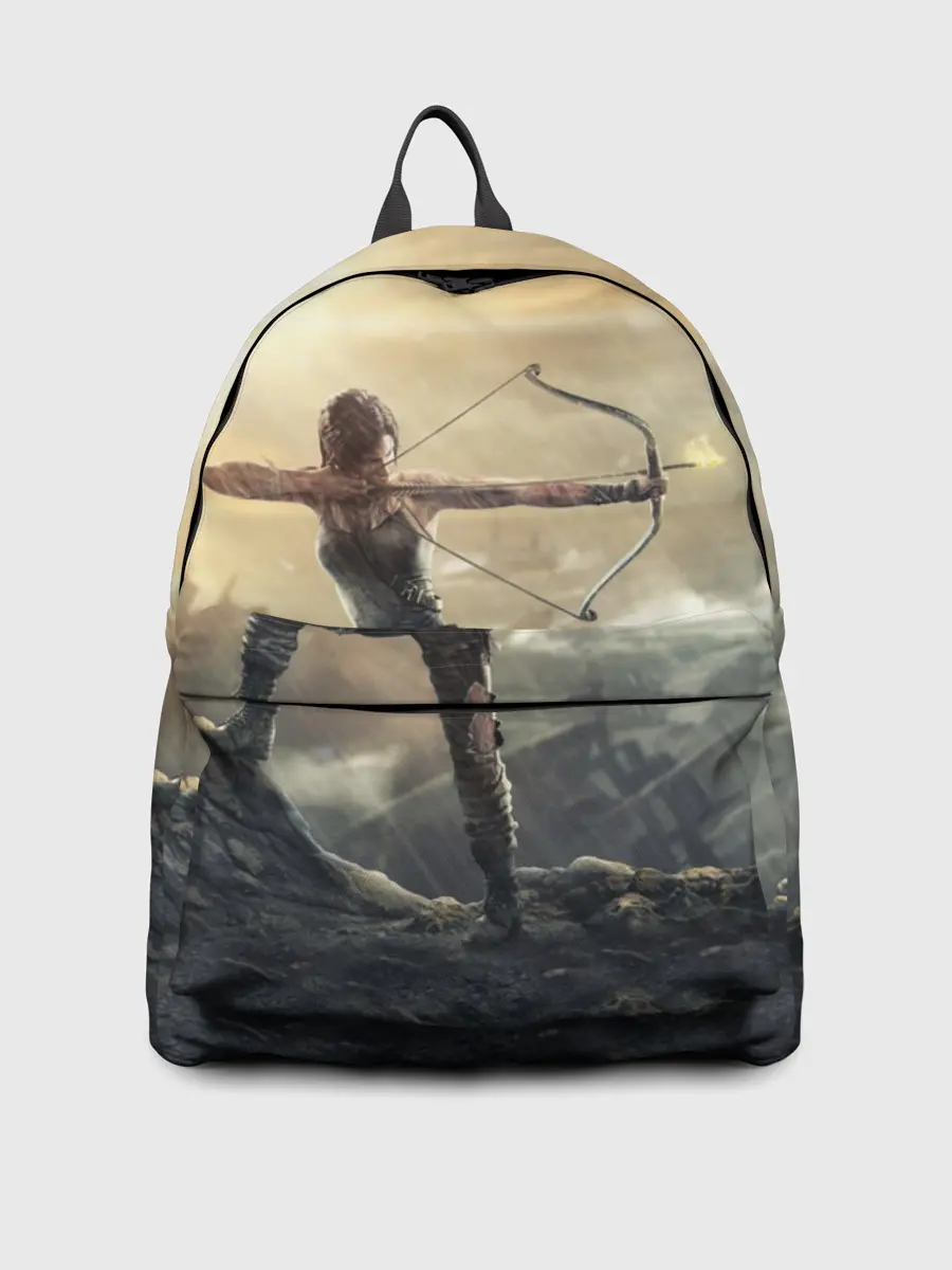 Рюкзак джинсовый / Tomb raider