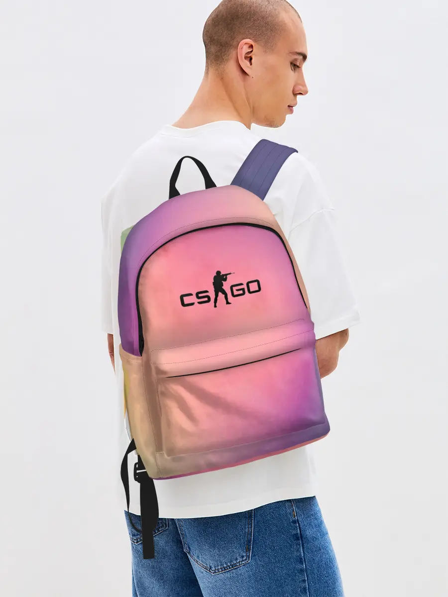 Рюкзак джинсовый / CsGo Градиент