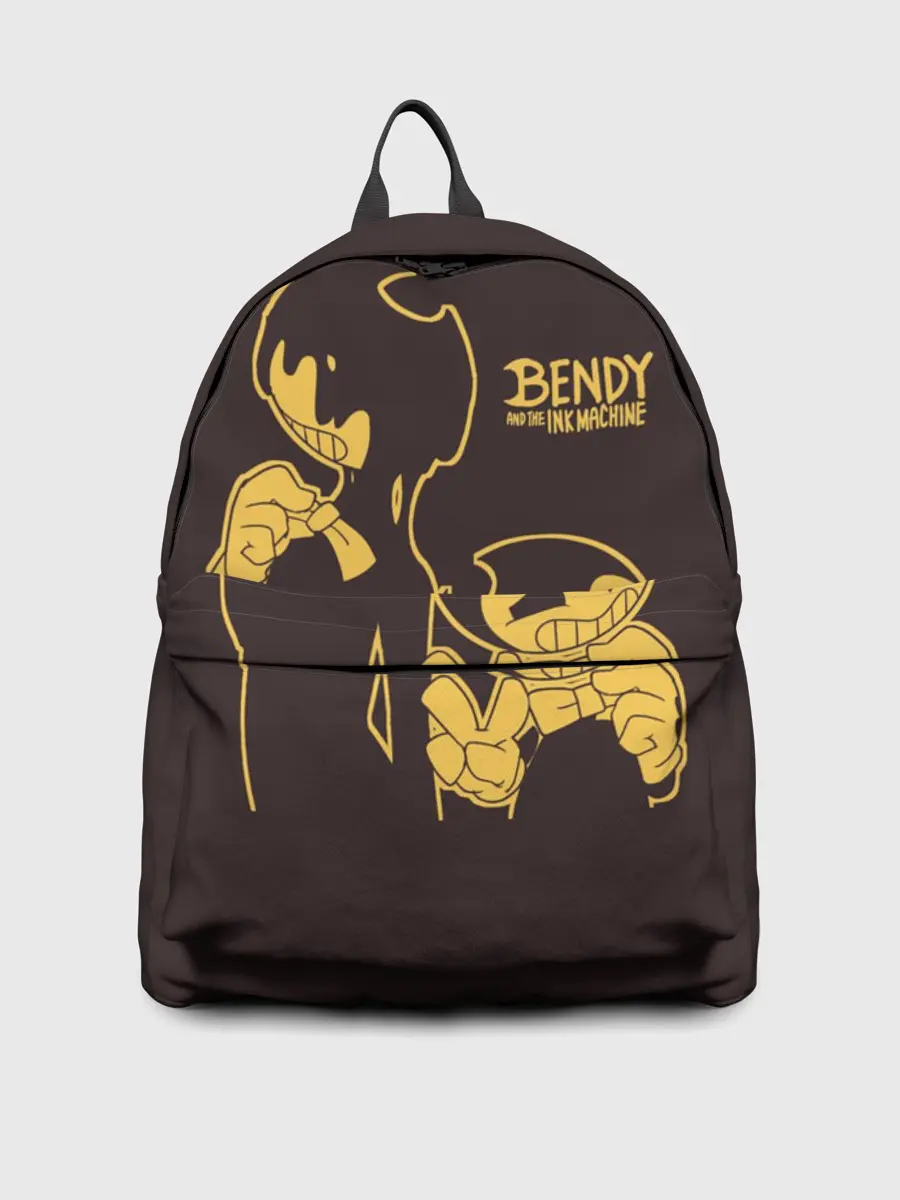 Рюкзак джинсовый / Bendy and the ink machine