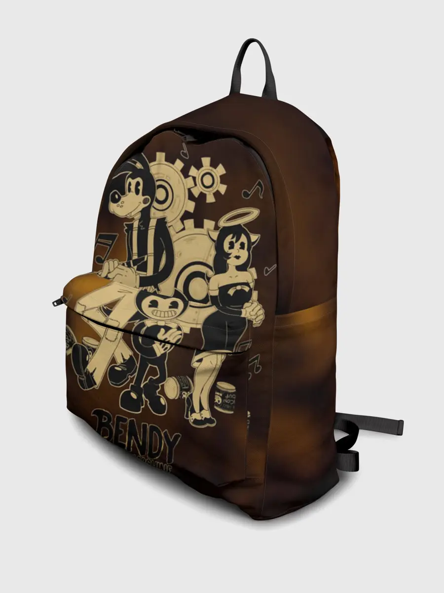 Рюкзак джинсовый / Bendy and the ink machine