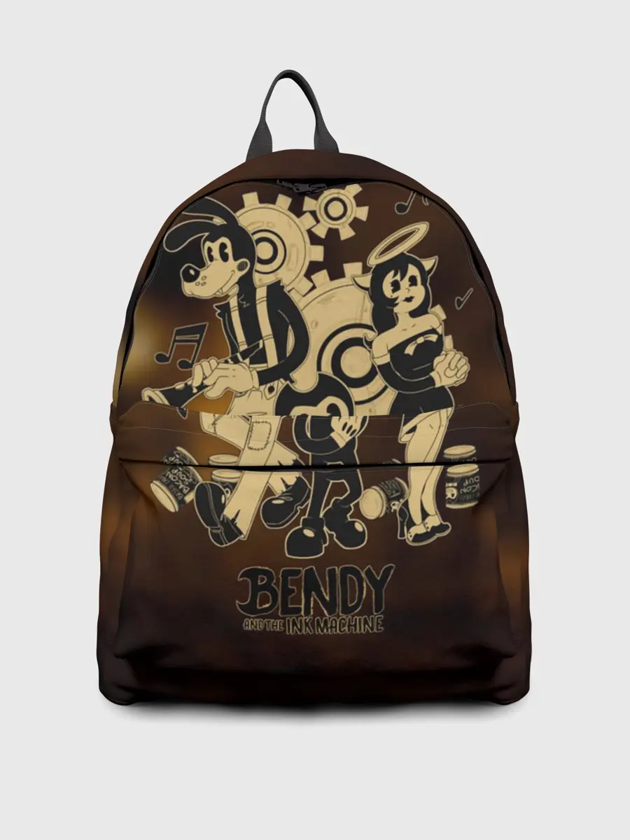 Рюкзак джинсовый / Bendy and the ink machine