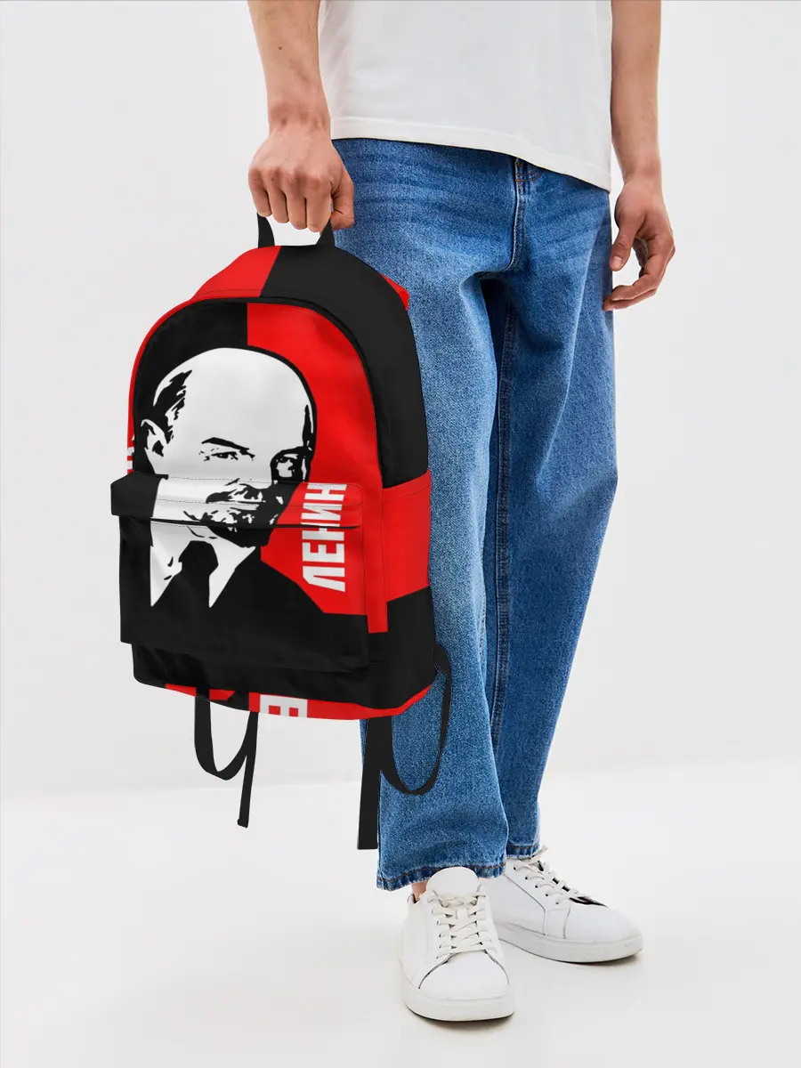 Рюкзак джинсовый / Ленин
