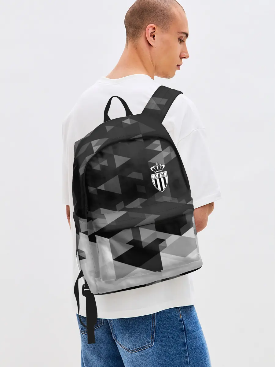 Рюкзак джинсовый / Monaco Geometry Sport