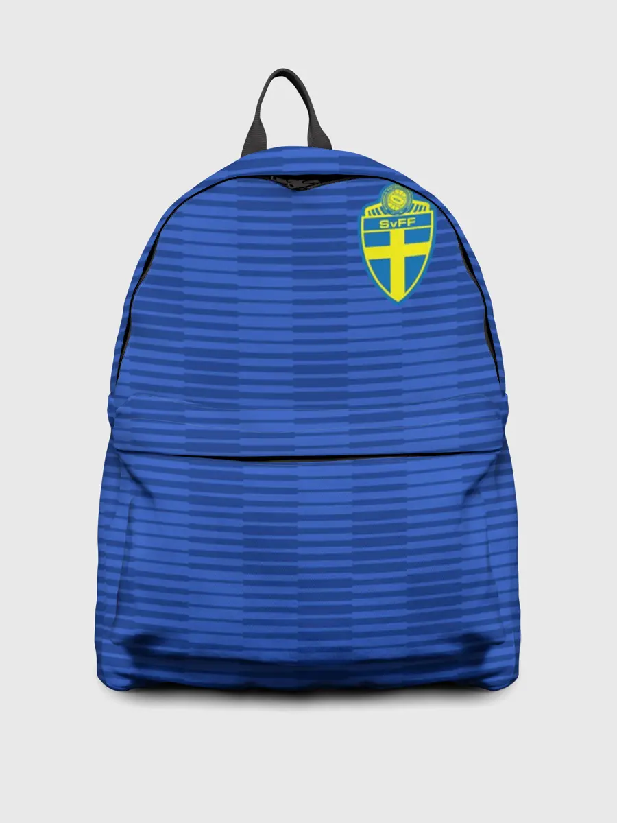 Рюкзак джинсовый / Швеция гостевая форма ЧМ 2018