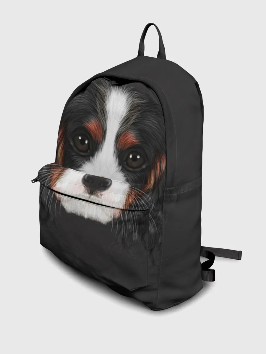 Рюкзак джинсовый / Cavalier King Charles