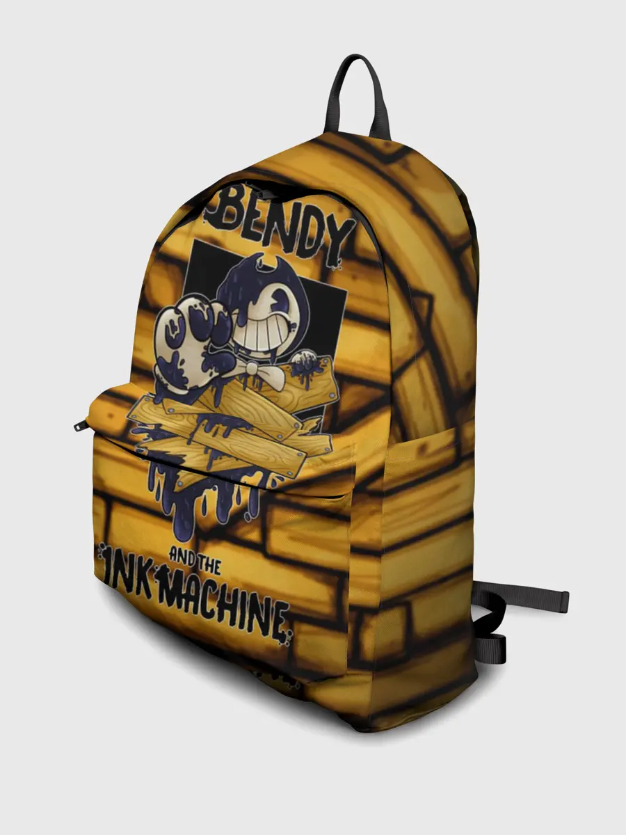 Рюкзак джинсовый / Bendy and the ink machine