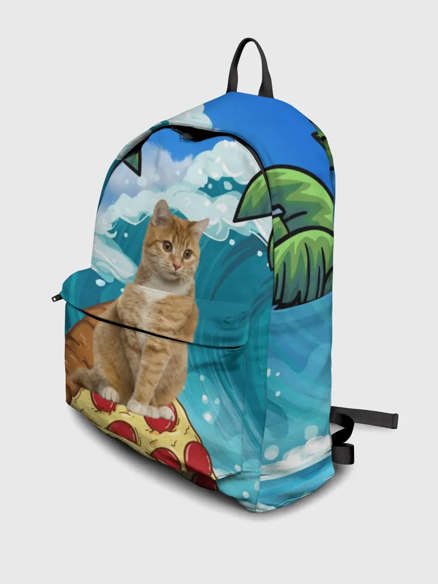 Рюкзак джинсовый / Сёрфинг на Пицце