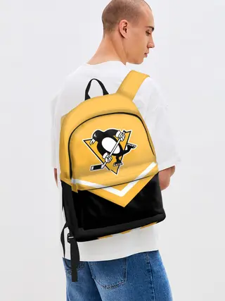 Рюкзак джинсовый / Pittsburgh Penguins