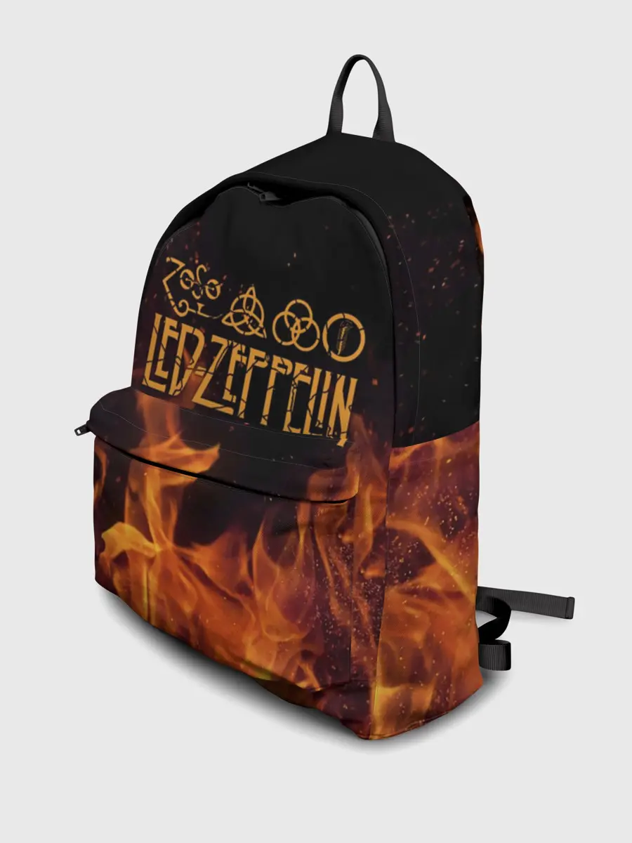 Рюкзак джинсовый / led zeppelin