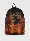 Рюкзак джинсовый / led zeppelin