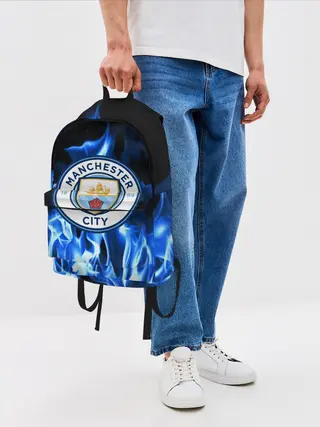 Рюкзак джинсовый / MANCHESTER CITY
